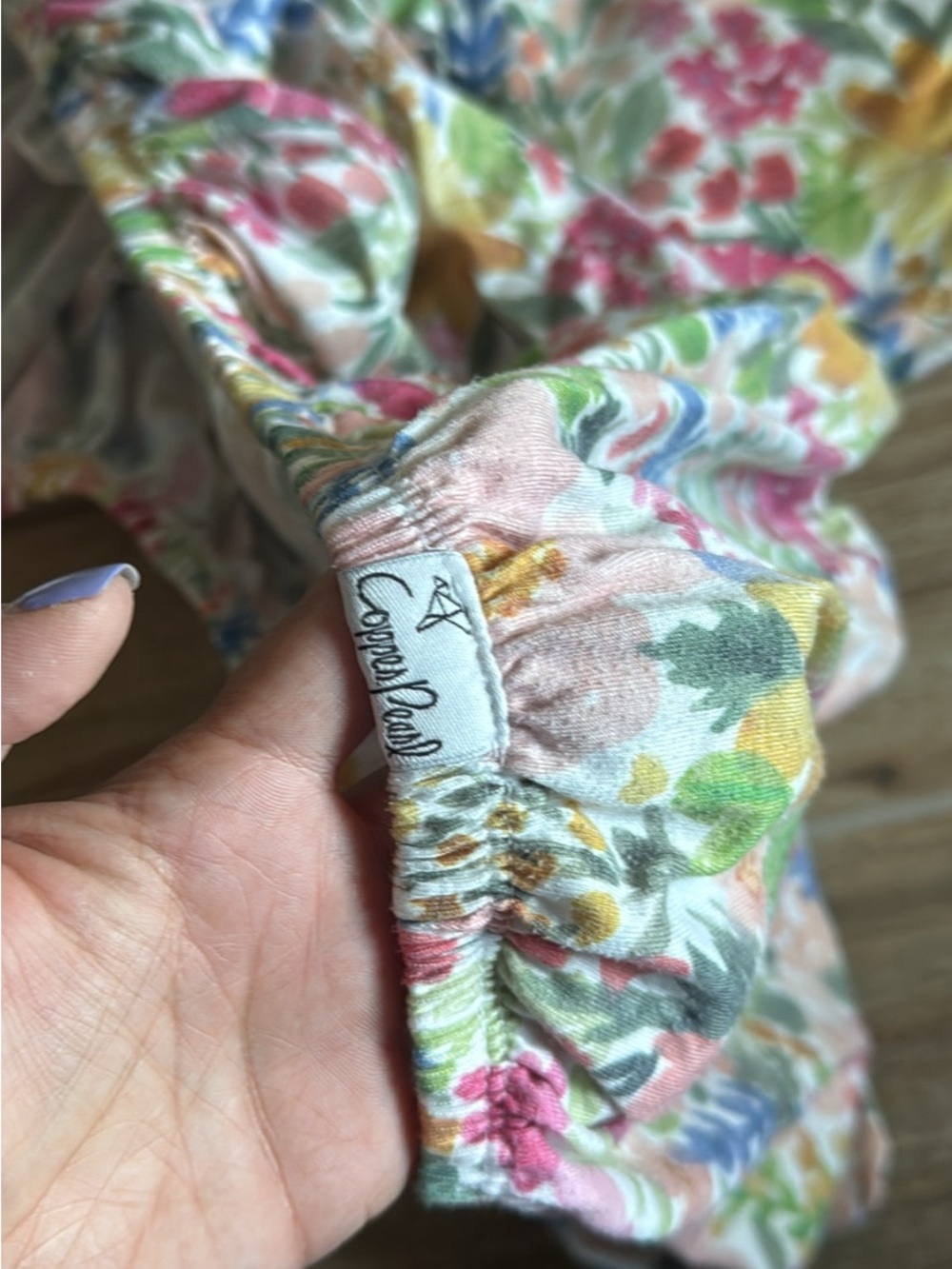 Floral Multicolor Fitted Sheet Set - Picture 2 of 2